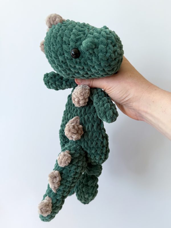 Crochet dinosaur