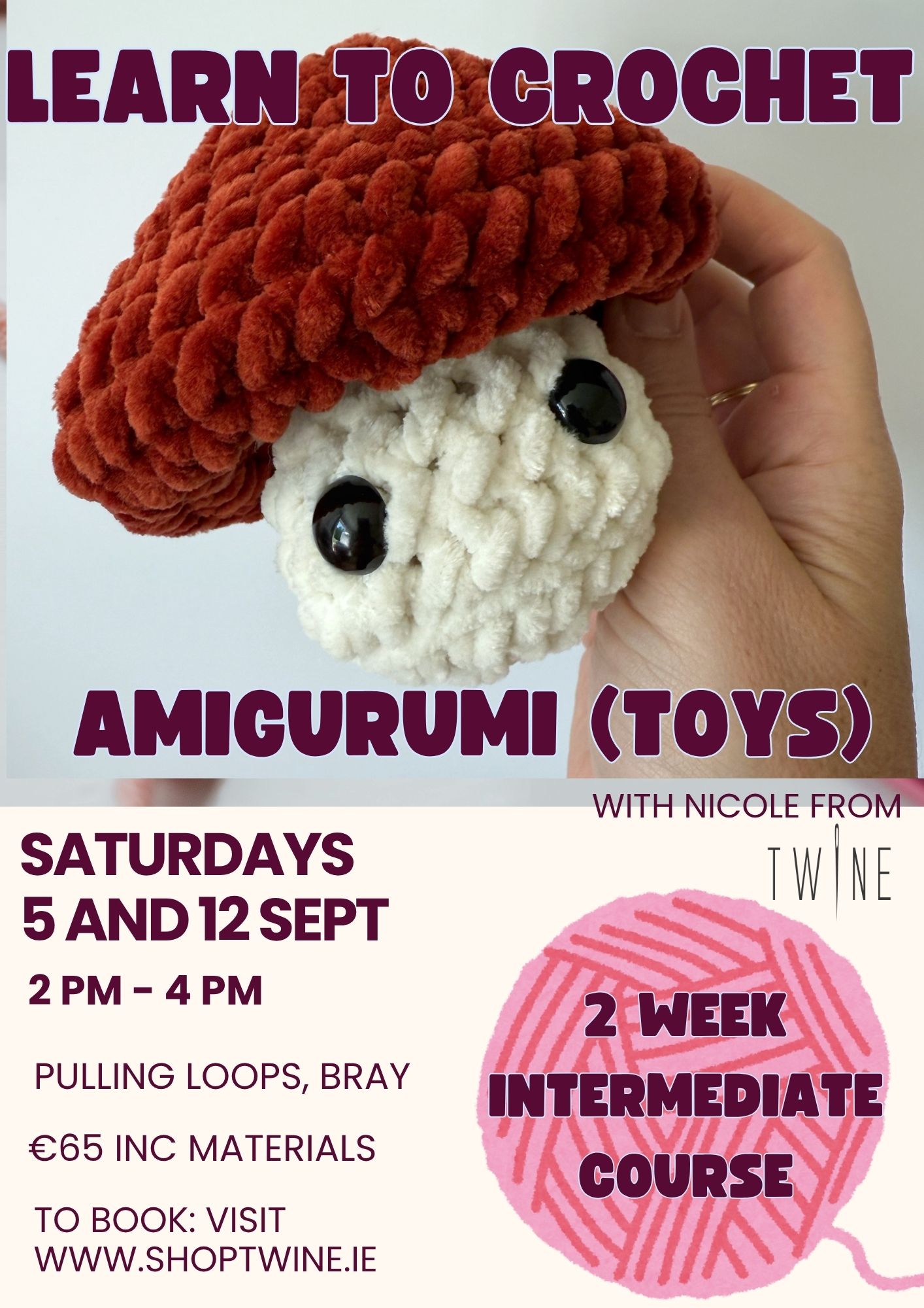 Amigurumi Crochet Course - September - Image 2